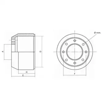 Тормозной барабан EMMERRE 932603