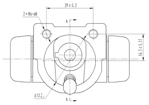 Тормозной цилиндр TRIALLI CF 0127
