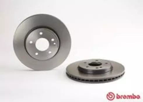 Тормозной диск BREMBO 09.6845.11 вентилируемый передний мост