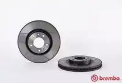 Тормозной диск BREMBO 09.8303.75 с прорезями передняя ось
