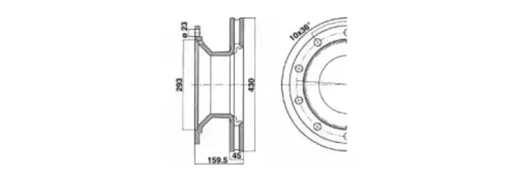 Тормозной диск ERREVI 713480