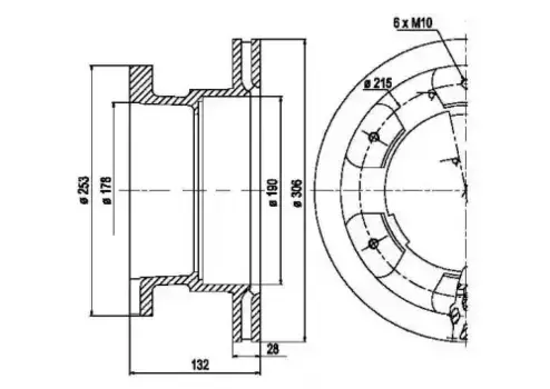 Тормозной диск ERREVI 713736