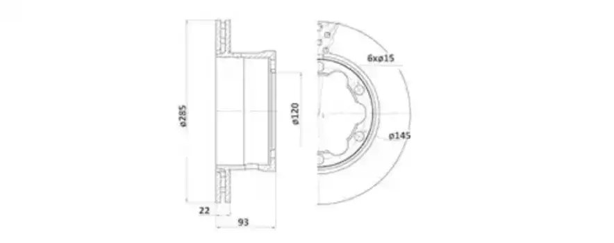 Тормозной диск ERREVI 713849