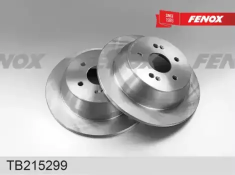 Тормозной диск FENOX TB215299 задняя ось