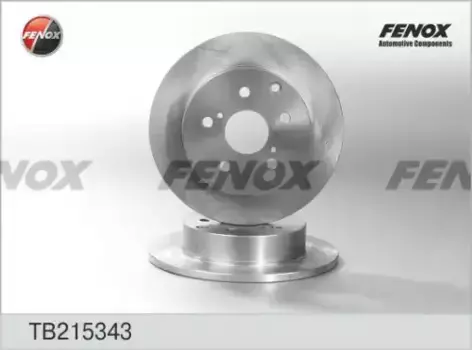 Тормозной диск FENOX TB215343 полный задняя ось