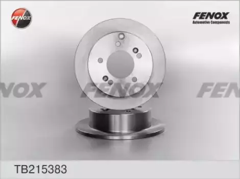 Тормозной диск FENOX TB215383 полный задняя ось
