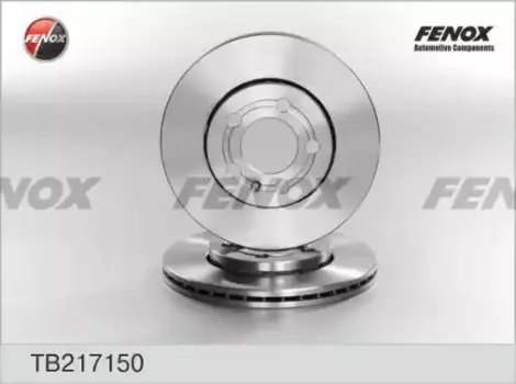 Тормозной диск FENOX TB217150 вентилируемый передняя ось