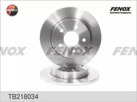 Тормозной диск FENOX TB218034 полный задняя ось