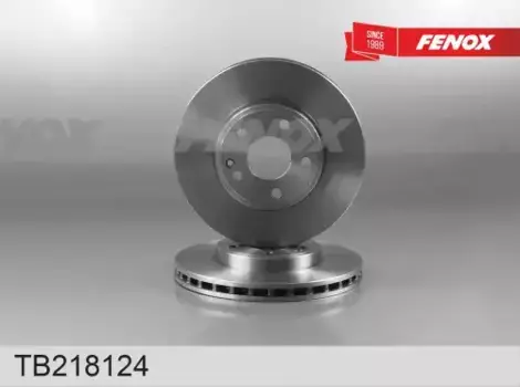 Тормозной диск FENOX TB218124 передняя ось