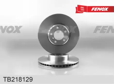 Тормозной диск FENOX TB218129 передняя ось