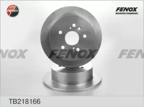 Тормозной диск FENOX TB218166 полный задняя ось