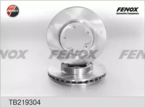 Тормозной диск FENOX TB219304 вентилируемый передняя ось