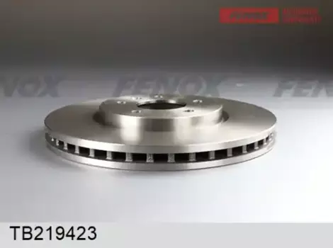 Тормозной диск FENOX TB219423 вентилируемый передняя ось
