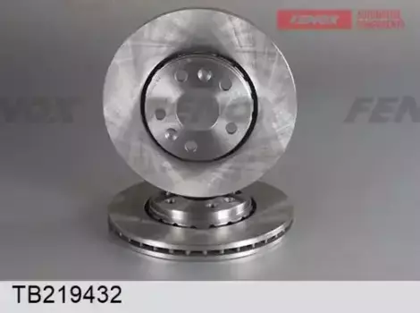 Тормозной диск FENOX TB219432 вентилируемый передняя ось