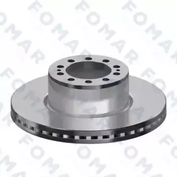Тормозной диск FOMAR FO 0295 PRO вентилируемый передняя ось