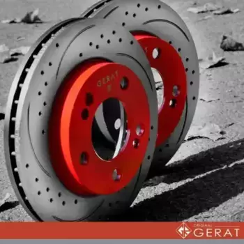 Тормозной диск GERAT DSKF050 передняя ось