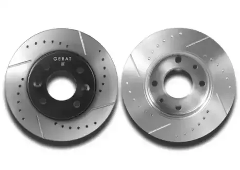 Тормозной диск GERAT DSKF087 передняя ось