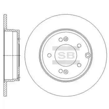 Тормозной диск HI-Q SD1099