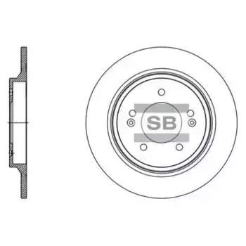 Тормозной диск HI-Q SD1131