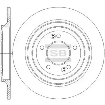 Тормозной диск HI-Q SD1152