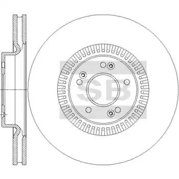 Тормозной диск HI-Q SD1177