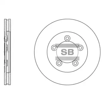 Тормозной диск HI-Q SD2009