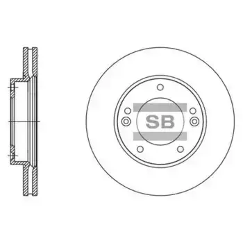 Тормозной диск HI-Q SD2067
