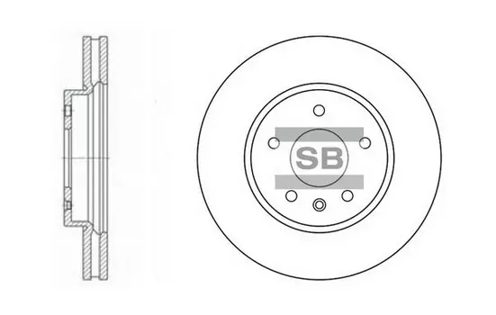 Тормозной диск HI-Q SD3019