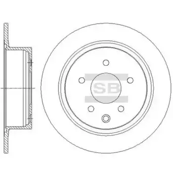 Тормозной диск HI-Q SD3052