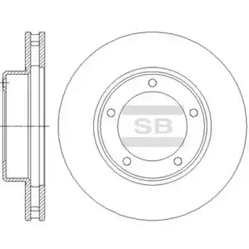 Тормозной диск HI-Q SD4037