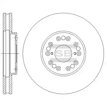 Тормозной диск HI-Q SD4040
