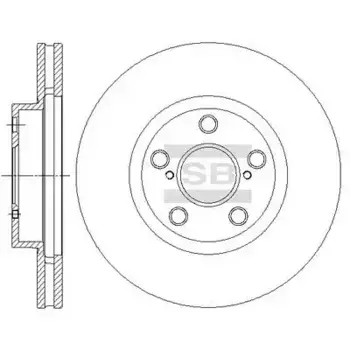 Тормозной диск HI-Q SD4049