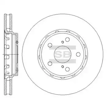 Тормозной диск HI-Q SD4063