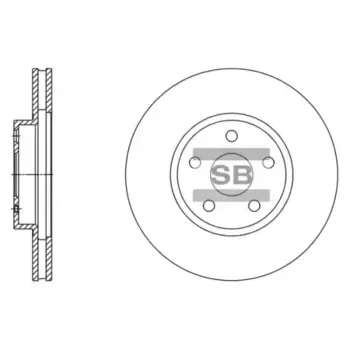 Тормозной диск HI-Q SD4077
