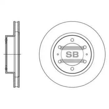 Тормозной диск HI-Q SD4098