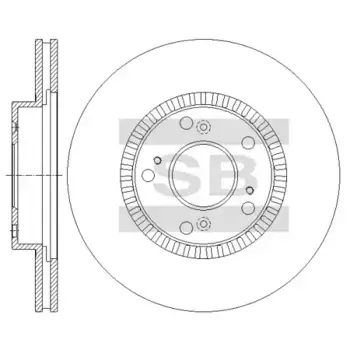 Тормозной диск HI-Q SD4110