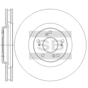 Тормозной диск HI-Q SD4136