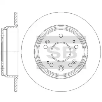 Тормозной диск HI-Q SD4144