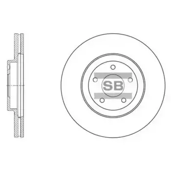 Тормозной диск HI-Q SD4210