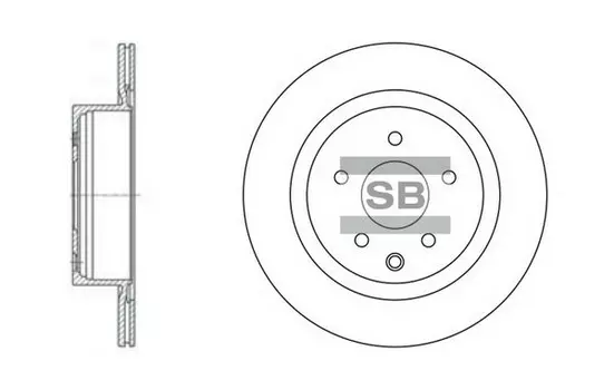 Тормозной диск HI-Q SD4211