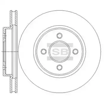 Тормозной диск HI-Q SD4253