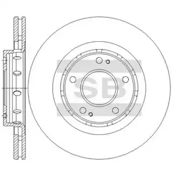 Тормозной диск HI-Q SD4371