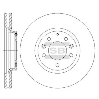 Тормозной диск HI-Q SD4414