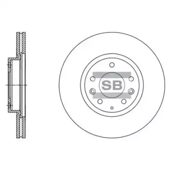 Тормозной диск HI-Q SD4417