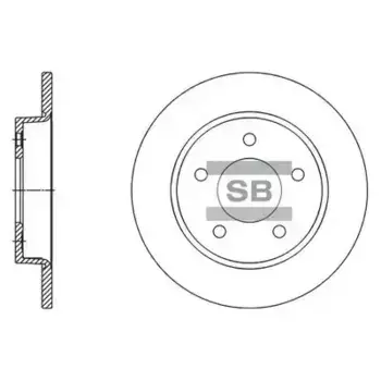 Тормозной диск HI-Q SD4419