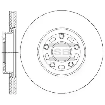 Тормозной диск HI-Q SD4428