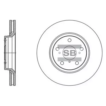 Тормозной диск HI-Q SD4605