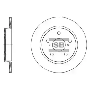 Тормозной диск HI-Q SD4615