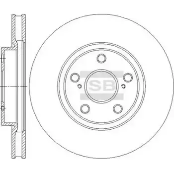 Тормозной диск HI-Q SD4693