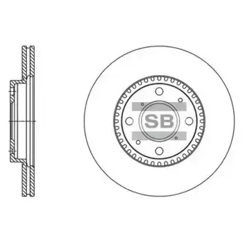 Тормозной диск HI-Q SD4803
